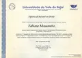 Diploma UNIVALI Dr. Fabiano Massaneiro Odilon Rebelo