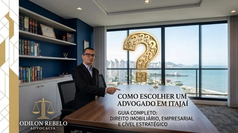 Como escolher um advogado em Itajaí - Dúvidas e critérios de avaliação jurídica preventiva e contratual