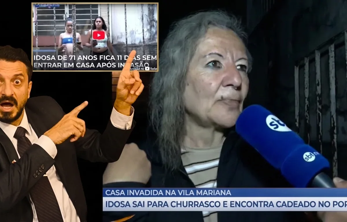 Invasão de imóvel residencial: Advogado Odilon Rebelo analisa caso de idosa impedida de entrar em casa após invasão residencial